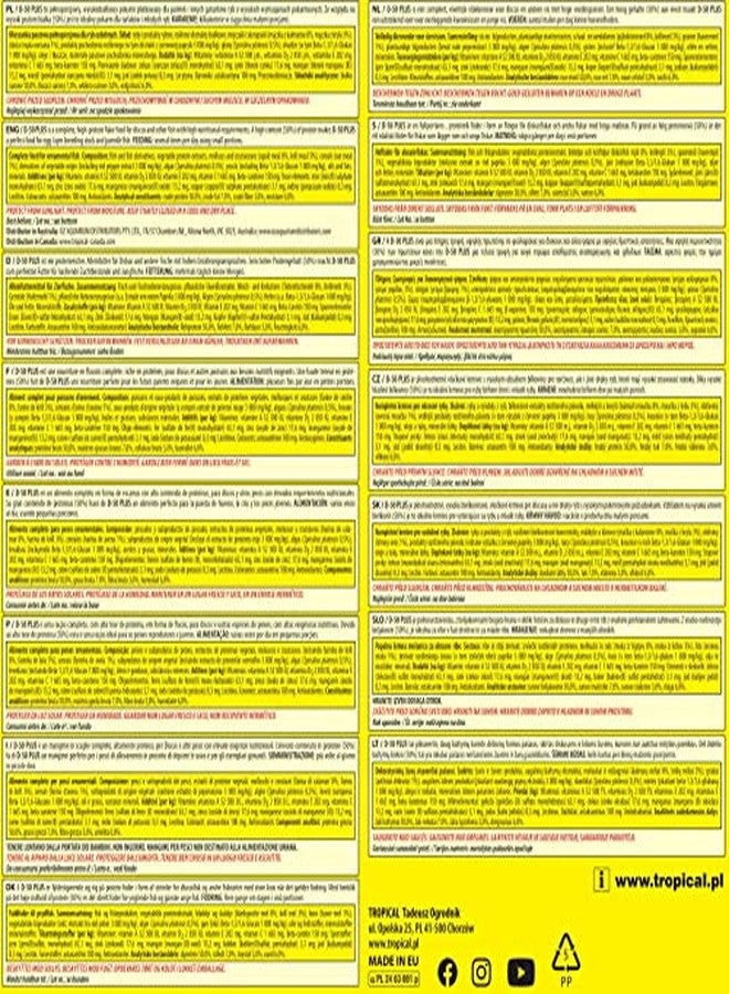 Tropical D-50 Plus Flakes 1000ml (Item Code- 77316) - Image 5